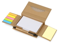 Канцелярский набор для записей «Stick box», натуральный
