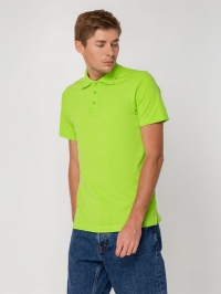 Рубашка поло мужская Virma Light, зелёное яблоко