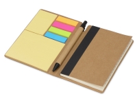 Набор стикеров А6 «Write and stick» с ручкой и блокнотом, чёрный