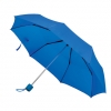 Зонт складной "Foldi", механический, цвет пластиковой ручки и купола синий