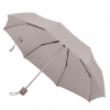 Зонт складной "Foldi", механический, цвет пластиковой ручки и купола серый