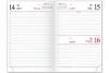 Недатированный ежедневник VELVET 650U (5451) 145x205 мм , без календаря, синий
